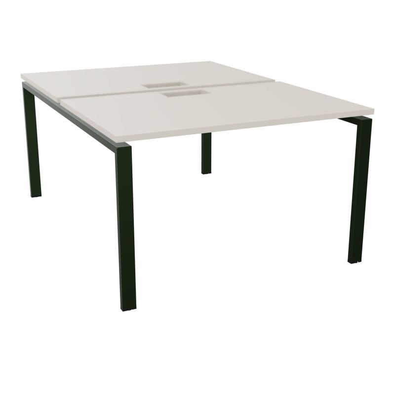 BENCH CONECT L120XP165CM-2 PLAT NS TRAPPES -PIET ARCHE RECT FX N5 ST