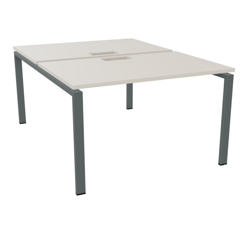 BENCH CONECT L120XP165CM-2 PLAT NS TRAPPES -PIET ARCHE RECT FX N5 SU