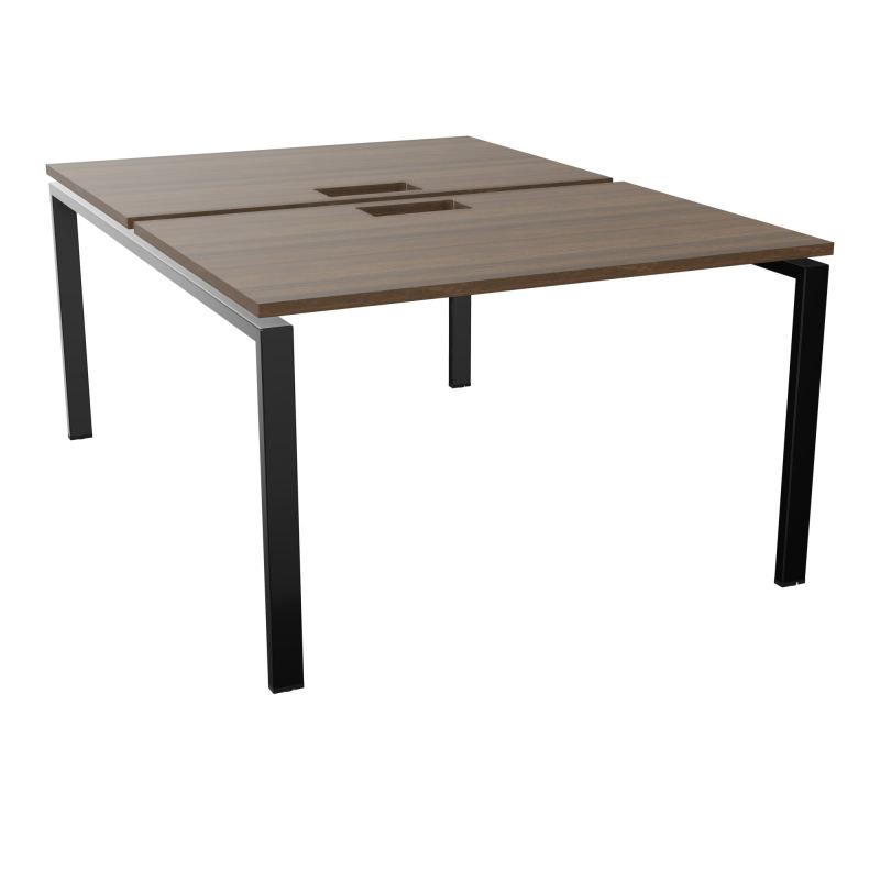 BENCH CONECT L120XP165CM-2 PLAT NS TRAPPES -PIET ARCHE RECT FX N6 SG