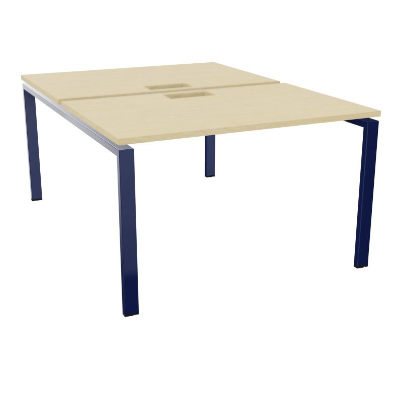 BENCH CONECT L120XP165CM-2 PLAT NS TRAPPES -PIET ARCHE RECT FX N8 X4
