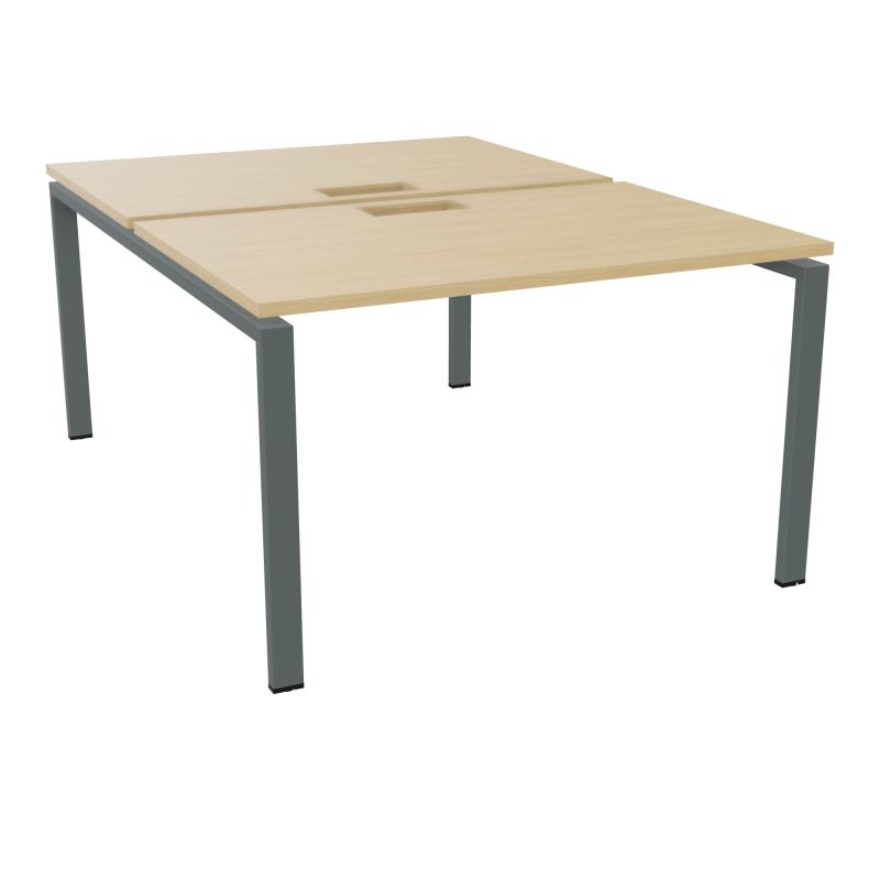 BENCH CONECT L120XP165CM-2 PLAT NS TRAPPES -PIET ARCHE RECT FX   R1 SU