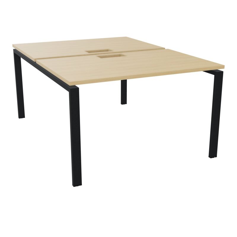 BENCH CONECT L120XP165CM-2 PLAT NS TRAPPES -PIET ARCHE RECT FX   R1 ZP