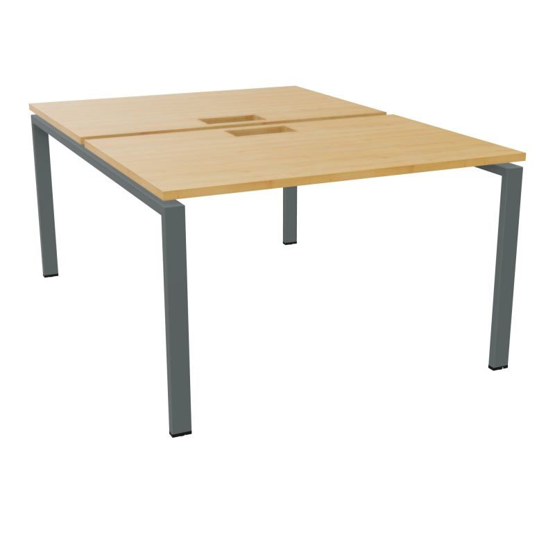 BENCH CONECT L120XP165CM-2 PLAT NS TRAPPES -PIET ARCHE RECT FX   R5 SU