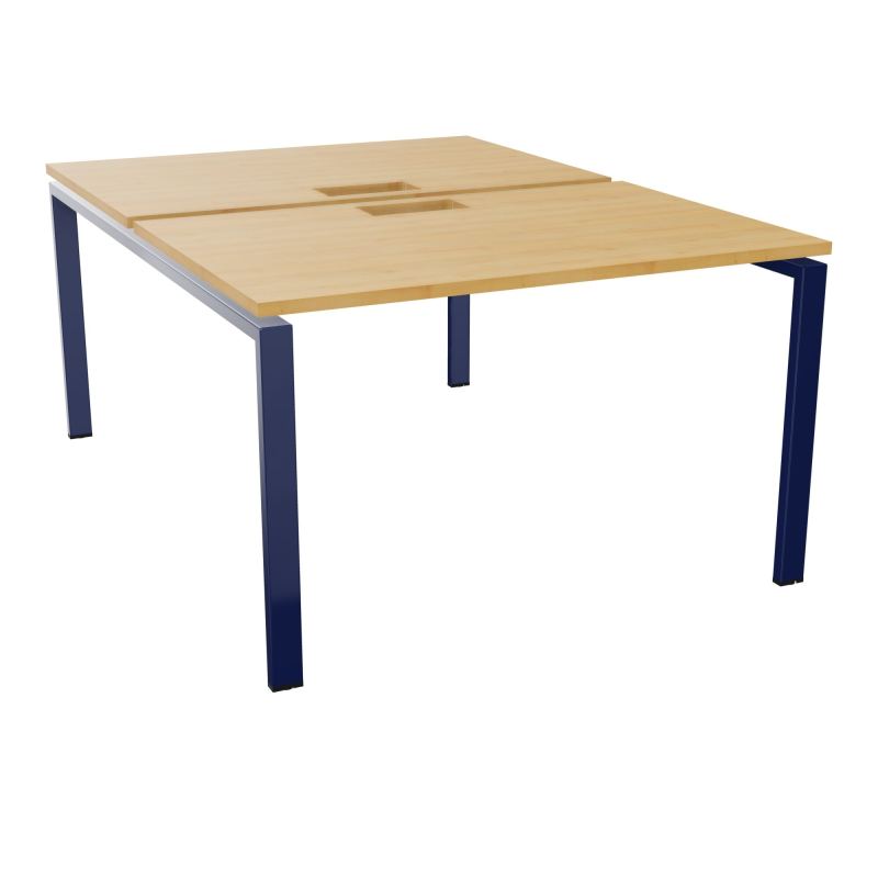 BENCH CONECT L120XP165CM-2 PLAT NS TRAPPES -PIET ARCHE RECT FX   R5 X4
