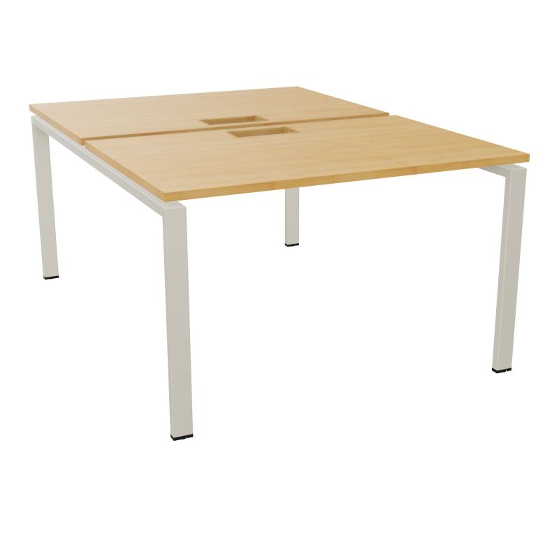 BENCH CONECT L120XP165CM-2 PLAT NS TRAPPES -PIET ARCHE RECT FX   R5 ZC