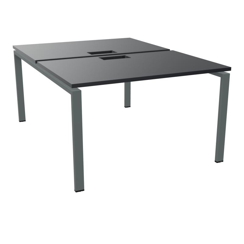 BENCH CONECT L120XP165CM-2 PLAT NS TRAPPES -PIET ARCHE RECT FX   R9 SU