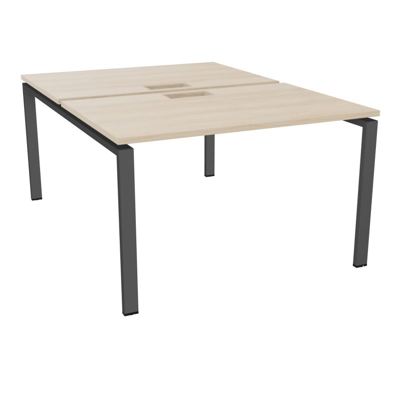 CONECT BENCH L120XP165CM-2 PLAT SANS TRAPPES RZ-PIET ARCHE RECT FX SC