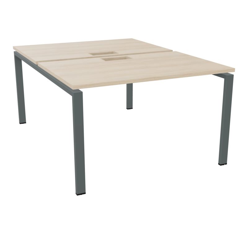 CONECT BENCH L120XP165CM-2 PLAT SANS TRAPPES RZ-PIET ARCHE RECT FX SU