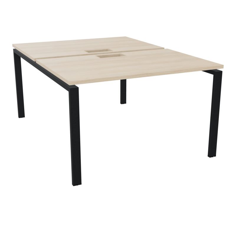 CONECT BENCH L120XP165CM-2 PLAT SANS TRAPPES RZ-PIET ARCHE RECT FX ZP
