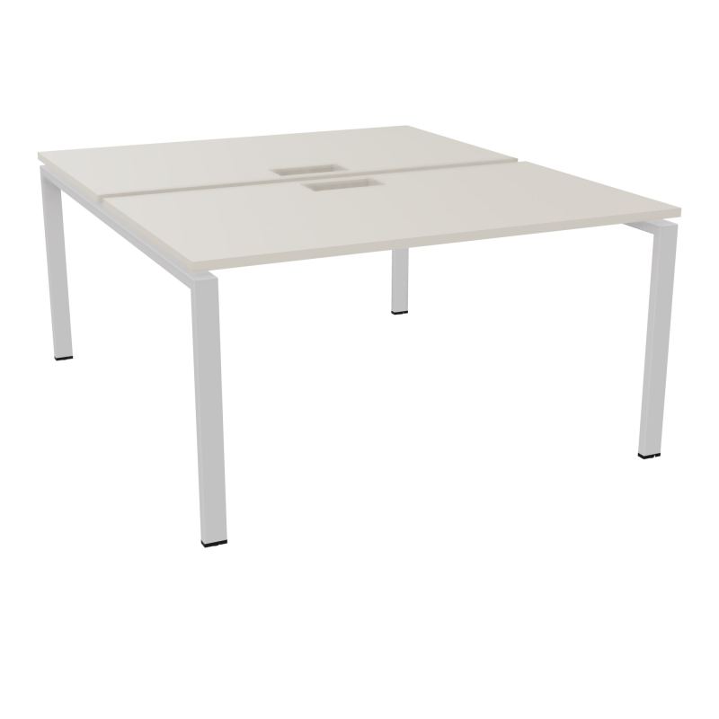 BENCH CONECT L140XP165CM-2 PLAT NS TRAPPES -PIET ARCHE RECT FX N5 SD