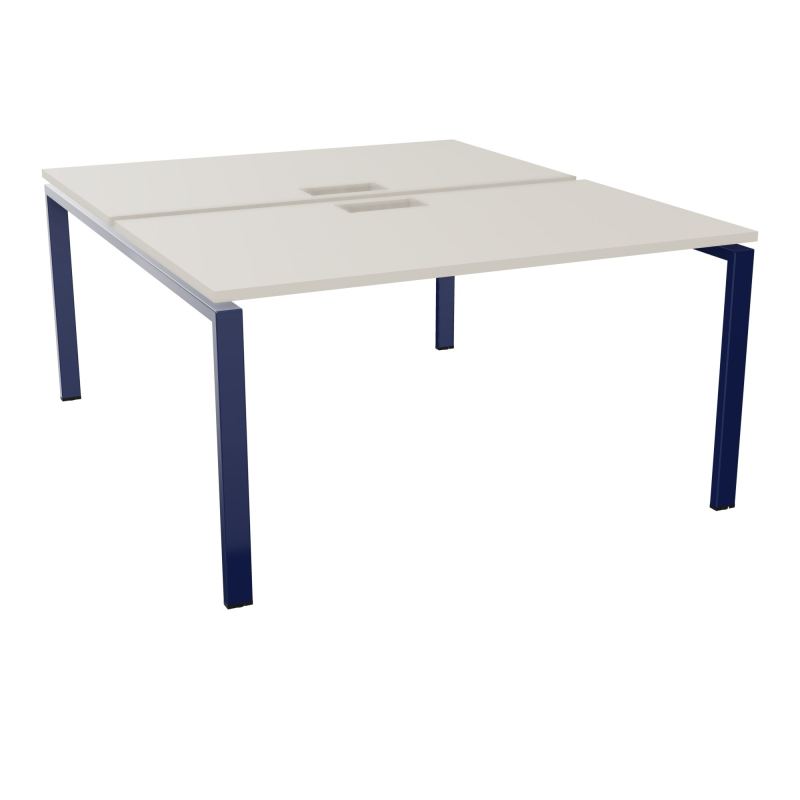 BENCH CONECT L140XP165CM-2 PLAT NS TRAPPES -PIET ARCHE RECT FX N5 X4