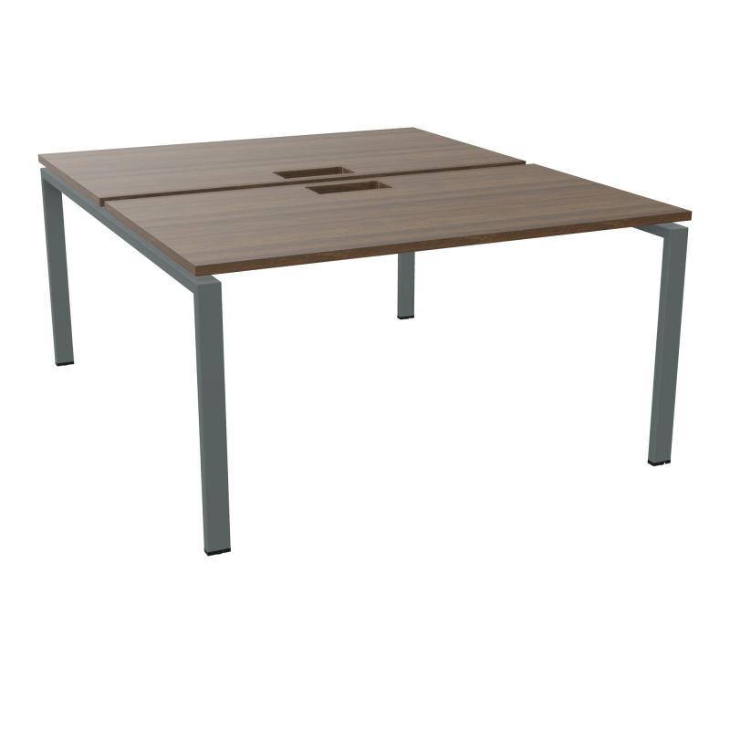 BENCH CONECT L140XP165CM-2 PLAT NS TRAPPES -PIET ARCHE RECT FX N6 SU