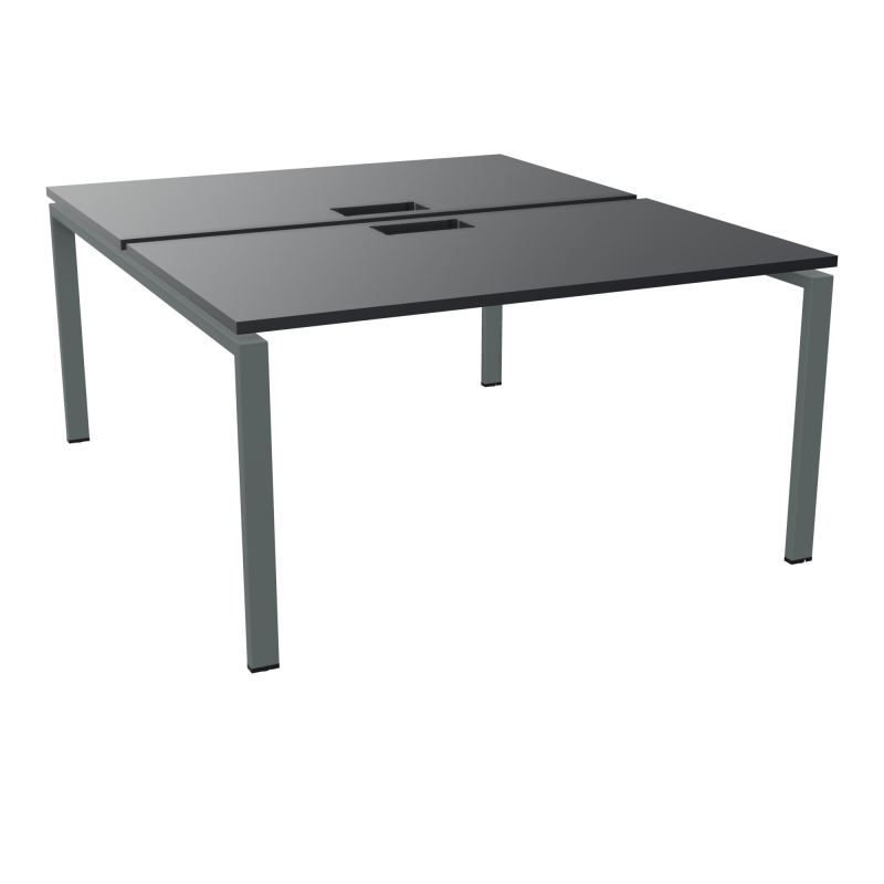 BENCH CONECT L140XP165CM-2 PLAT NS TRAPPES -PIET ARCHE RECT FX   R9 SU