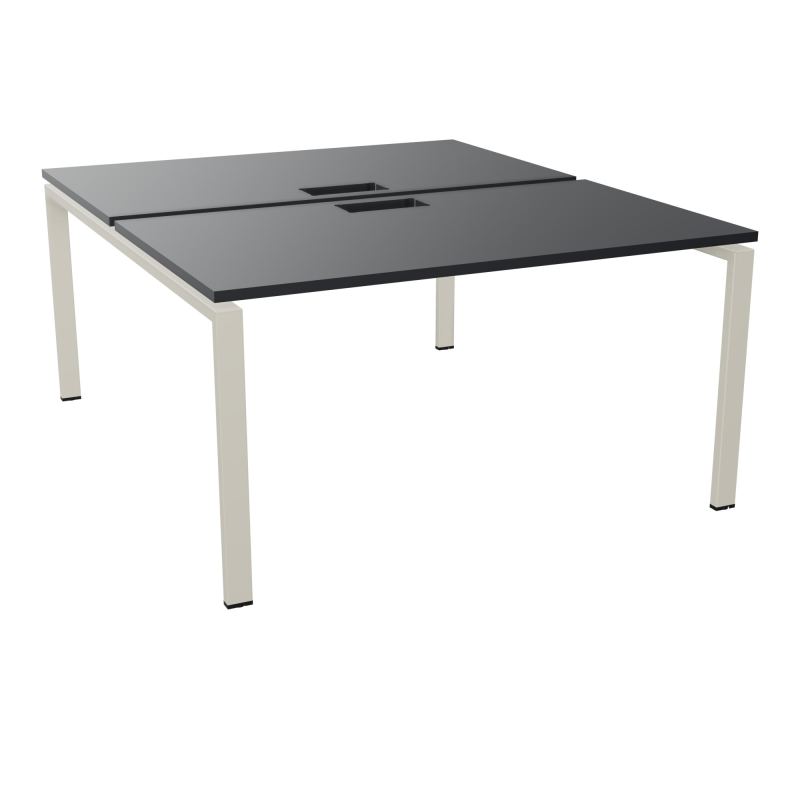 BENCH CONECT L140XP165CM-2 PLAT NS TRAPPES -PIET ARCHE RECT FX   R9 ZC