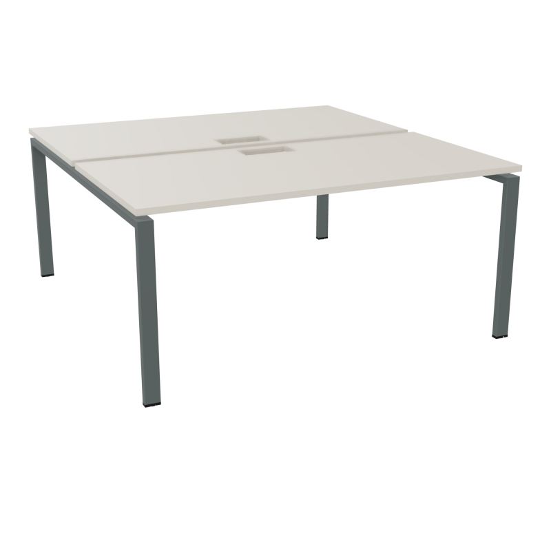 BENCH CONECT L160XP165CM-2 PLAT NS TRAPPES -PIET ARCHE RECT FX N5 SU