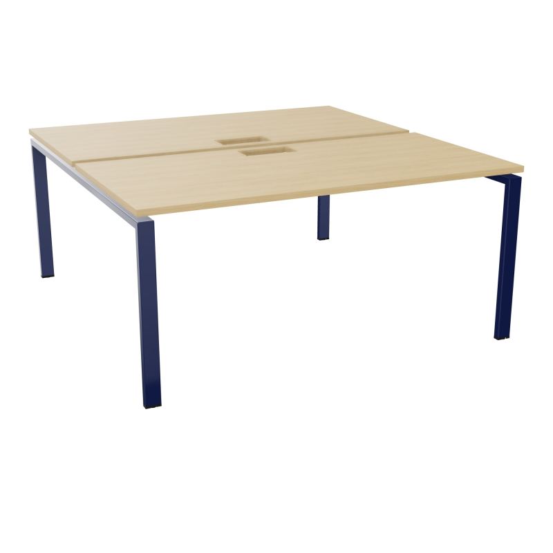 BENCH CONECT L160XP165CM-2 PLAT NS TRAPPES -PIET ARCHE RECT FX   R1 X4
