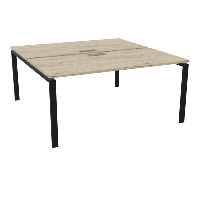 CONECT BENCH L160XP165CM-2 PLAT SANS TRAPPES R3-PIET ARCHE RECT FX ZP