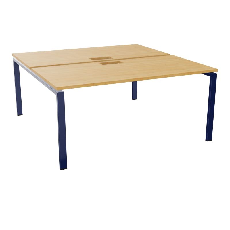 BENCH CONECT L160XP165CM-2 PLAT NS TRAPPES -PIET ARCHE RECT FX   R5 X4