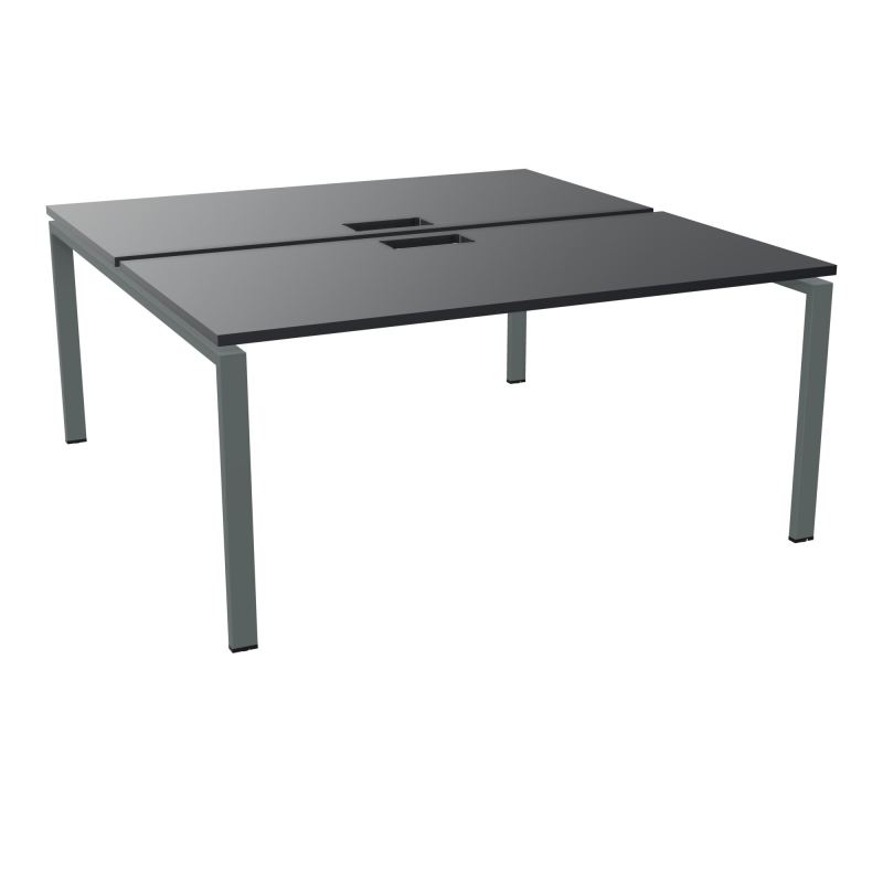 BENCH CONECT L160XP165CM-2 PLAT NS TRAPPES -PIET ARCHE RECT FX   R9 SU
