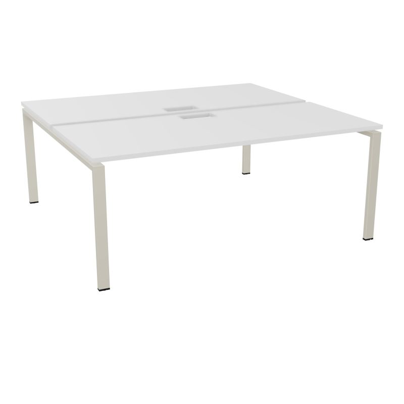 BENCH CONECT L180XP165CM-2 PLAT NS TRAPPES -PIET ARCHE RECT FX MG ZC