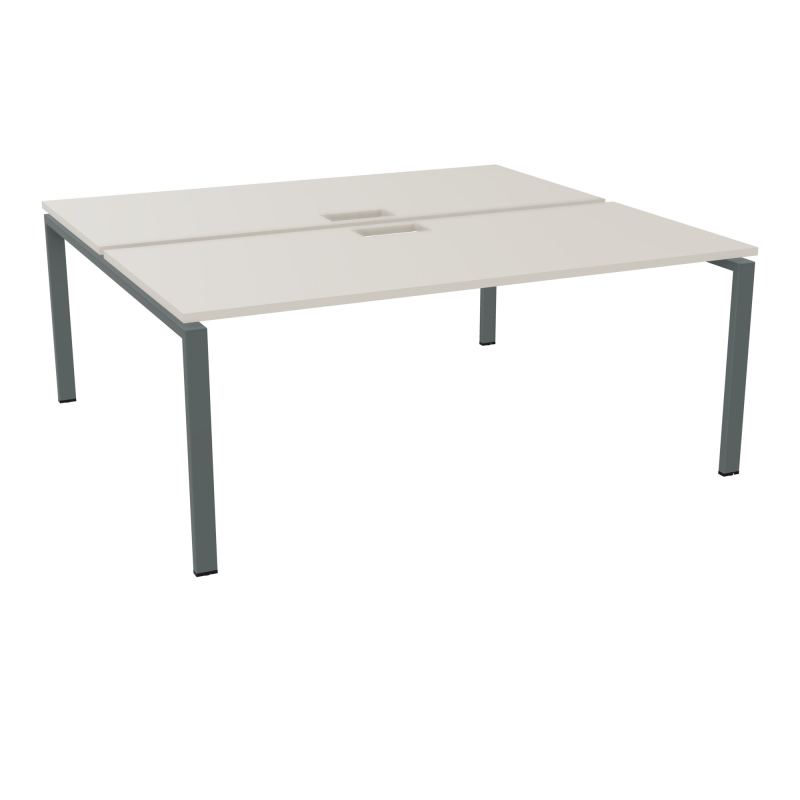BENCH CONECT L180XP165CM-2 PLAT NS TRAPPES -PIET ARCHE RECT FX N5 SU