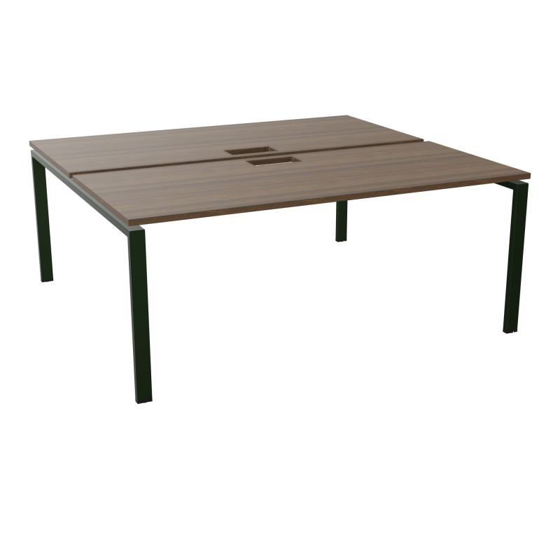 BENCH CONECT L180XP165CM-2 PLAT NS TRAPPES -PIET ARCHE RECT FX N6 ST