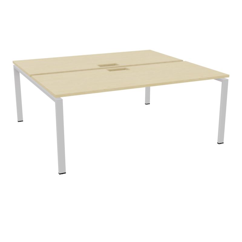 BENCH CONECT L180XP165CM-2 PLAT NS TRAPPES -PIET ARCHE RECT FX N8 SD