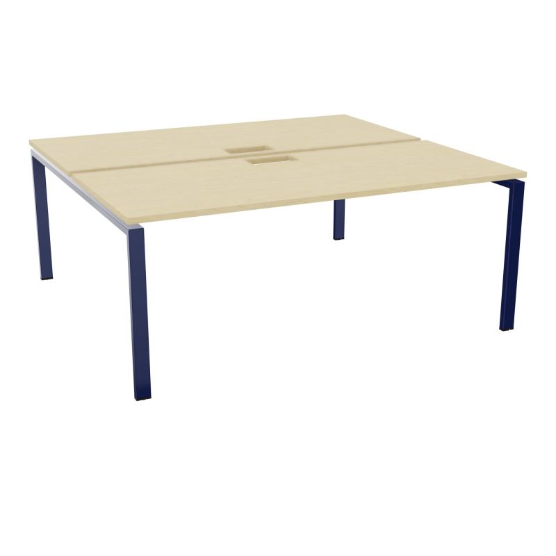 BENCH CONECT L180XP165CM-2 PLAT NS TRAPPES -PIET ARCHE RECT FX N8 X4