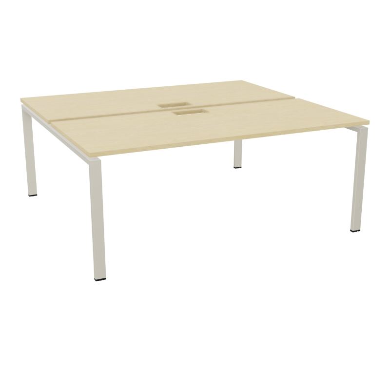 BENCH CONECT L180XP165CM-2 PLAT NS TRAPPES -PIET ARCHE RECT FX N8 ZC