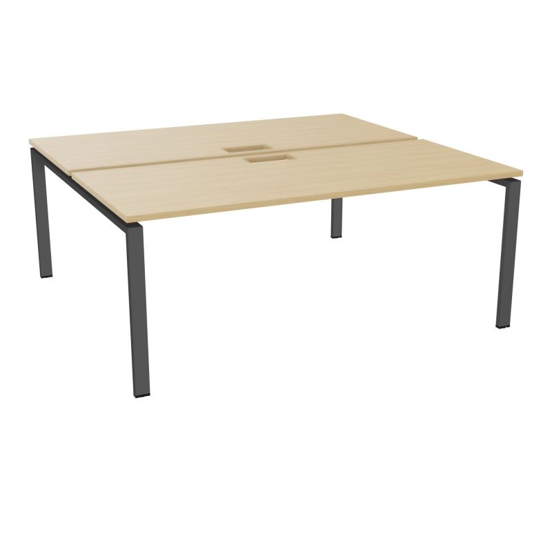 BENCH CONECT L180XP165CM-2 PLAT NS TRAPPES -PIET ARCHE RECT FX   R1 SC