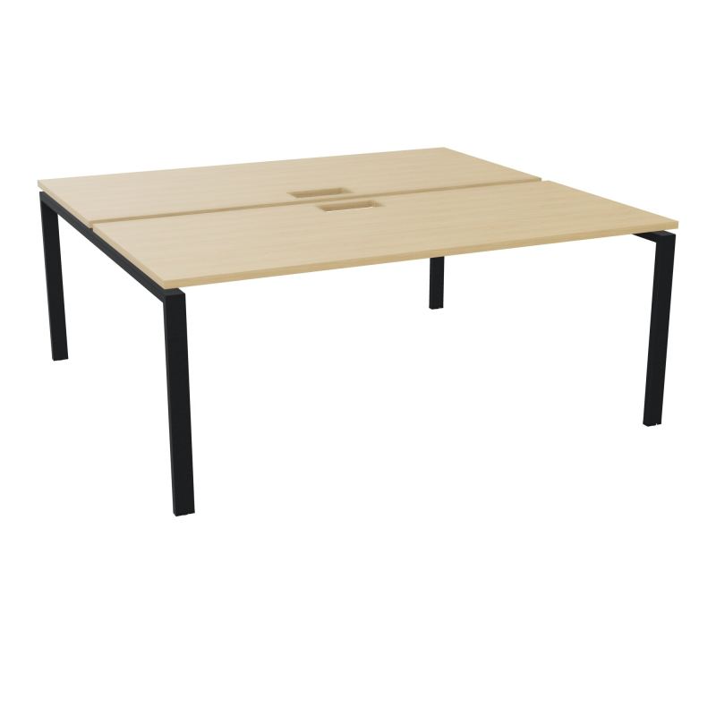 BENCH CONECT L180XP165CM-2 PLAT NS TRAPPES -PIET ARCHE RECT FX   R1 ZP
