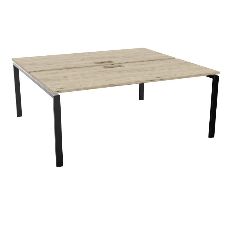 CONECT BENCH L180XP165CM-2 PLAT SANS TRAPPES R3-PIET ARCHE RECT FX SG