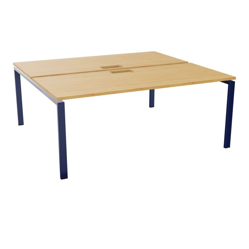 BENCH CONECT L180XP165CM-2 PLAT NS TRAPPES -PIET ARCHE RECT FX   R5 X4