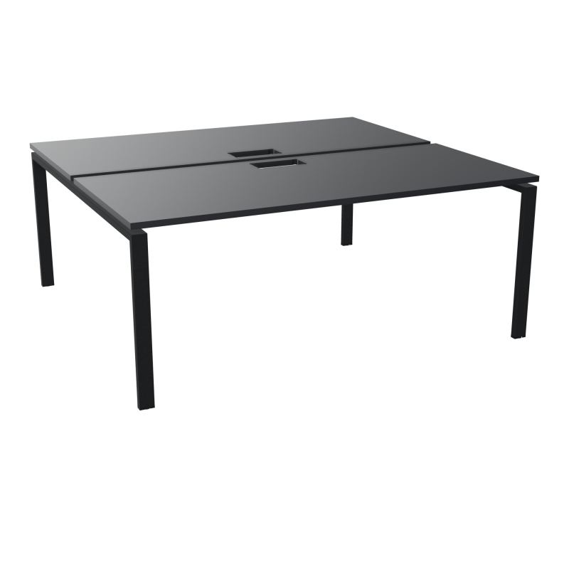 BENCH CONECT L180XP165CM-2 PLAT NS TRAPPES -PIET ARCHE RECT FX   R9 ZP