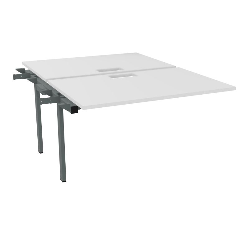 CONECT BENCH SUIVANT L120XP165CM-2 PLAT EP25MM SANS TRAPPES MG-PIET INTERM. CARRE SU
