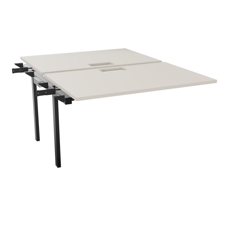 BENCH SUIVANT CONECT L120XP165CM-2 PLAT EP25MM NS TRAPPES -PIET INTERM. CARRE N5 SG