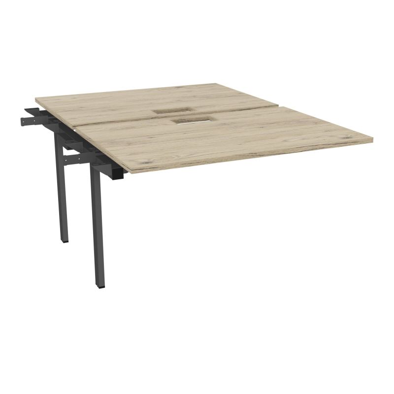 CONECT BENCH SUIVANT L120XP165CM-2 PLAT EP25MM SANS TRAPPES R3-PIET INTERM. CARRE SC