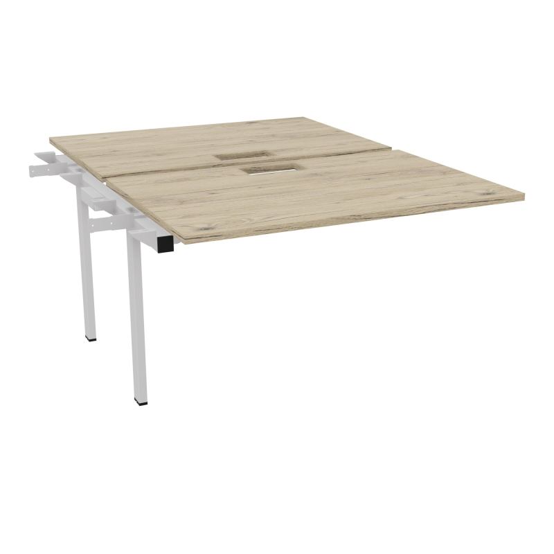 CONECT BENCH SUIVANT L120XP165CM-2 PLAT EP25MM SANS TRAPPES R3-PIET INTERM. CARRE SD