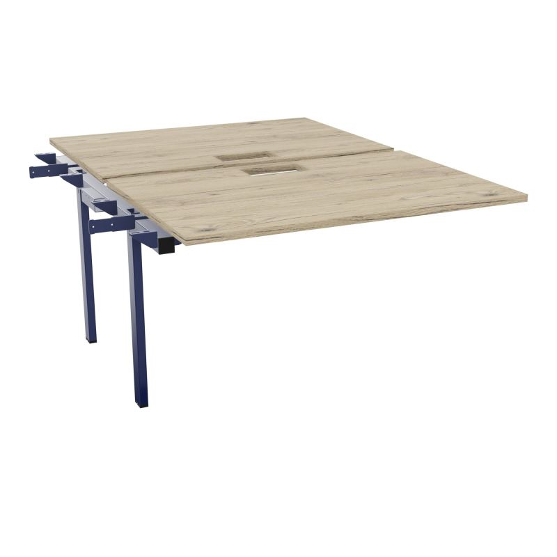CONECT BENCH SUIVANT L120XP165CM-2 PLAT EP25MM SANS TRAPPES R3-PIET INTERM. CARRE X4