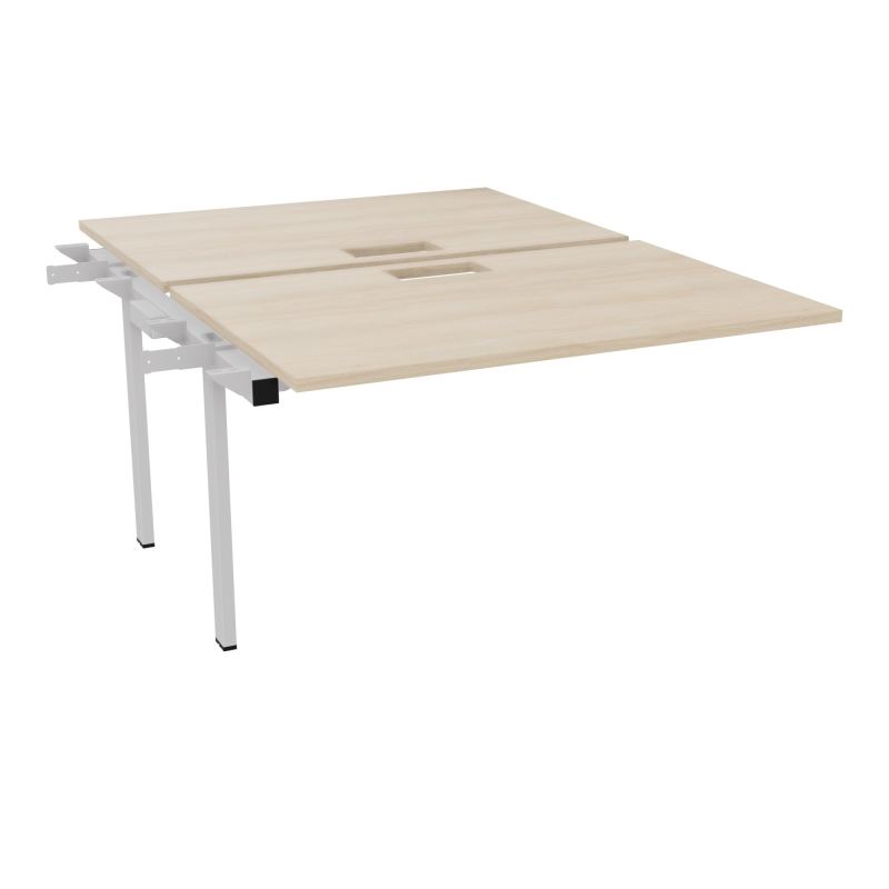 CONECT BENCH SUIVANT L120XP165CM-2 PLAT EP25MM SANS TRAPPES RZ-PIET INTERM. CARRE SD