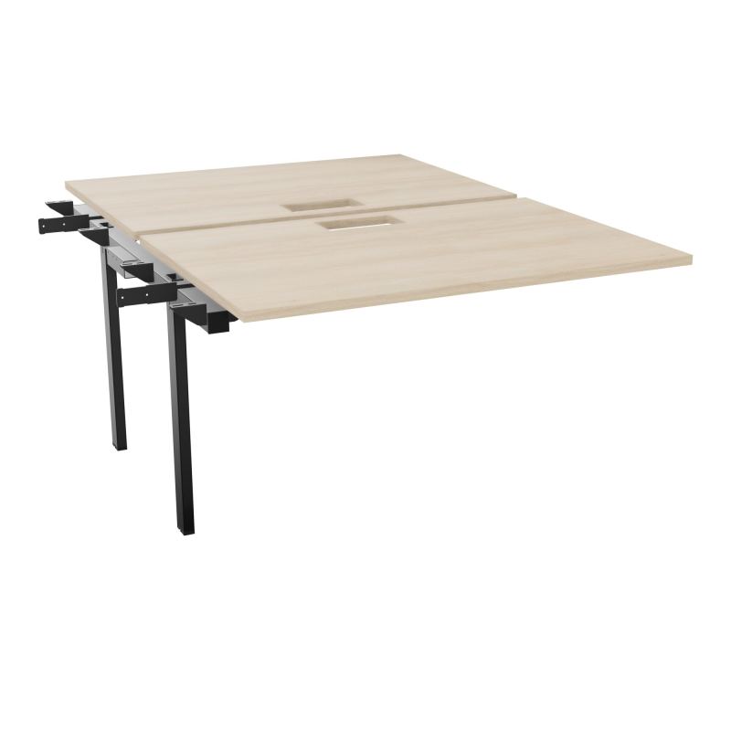 CONECT BENCH SUIVANT L120XP165CM-2 PLAT EP25MM SANS TRAPPES RZ-PIET INTERM. CARRE SG