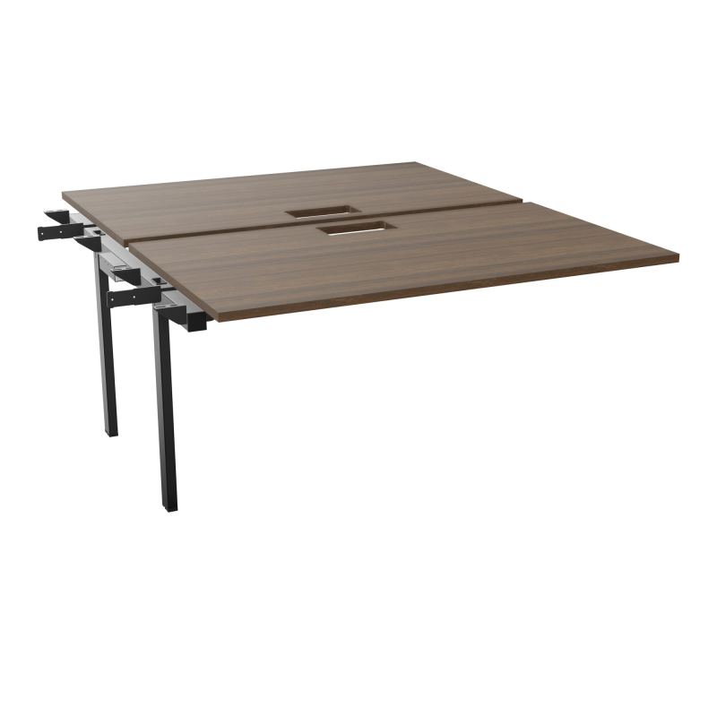 BENCH SUIVANT CONECT L140XP165CM-2 PLAT EP25MM NS TRAPPES -PIET INTERM. CARRE N6 SG