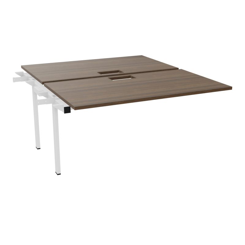 BENCH SUIVANT CONECT L140XP165CM-2 PLAT EP25MM NS TRAPPES -PIET INTERM. CARRE N6 ZO