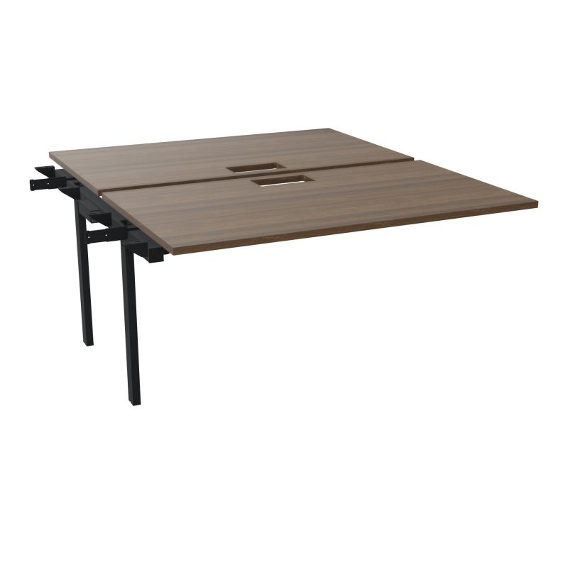 BENCH SUIVANT CONECT L140XP165CM-2 PLAT EP25MM NS TRAPPES -PIET INTERM. CARRE N6 ZP