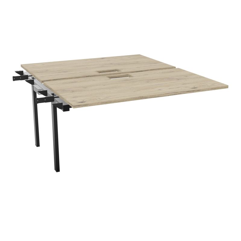 CONECT BENCH SUIVANT L140XP165CM-2 PLAT EP25MM SANS TRAPPES R3-PIET INTERM. CARRE SG