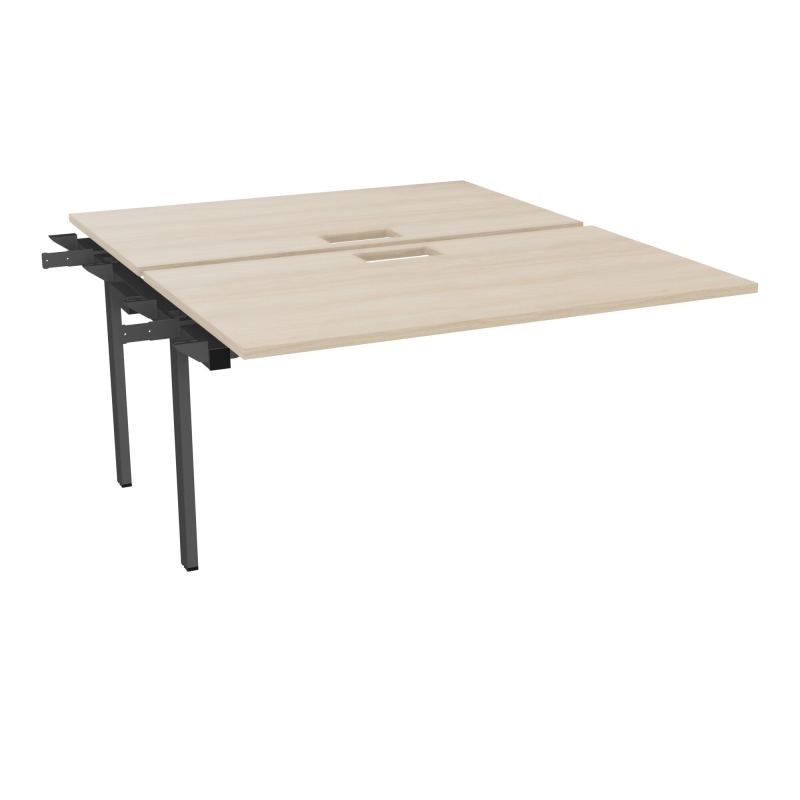 CONECT BENCH SUIVANT L140XP165CM-2 PLAT EP25MM SANS TRAPPES RZ-PIET INTERM. CARRE SC