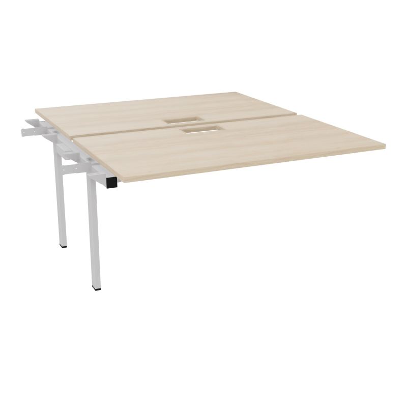 CONECT BENCH SUIVANT L140XP165CM-2 PLAT EP25MM SANS TRAPPES RZ-PIET INTERM. CARRE SD