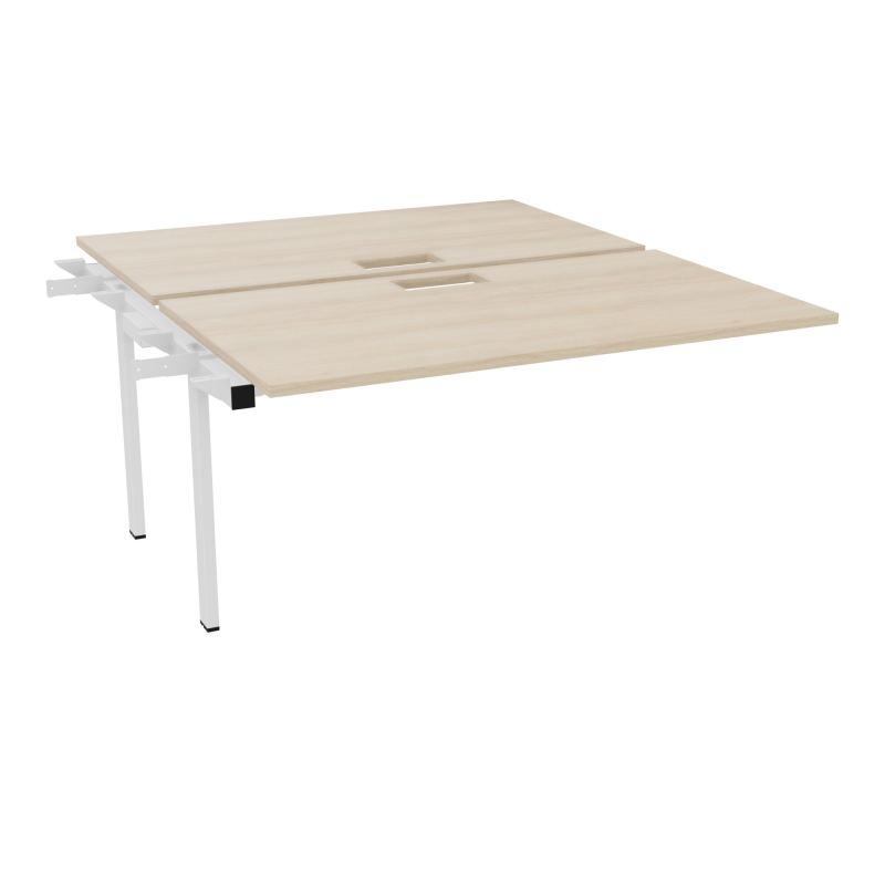 CONECT BENCH SUIVANT L140XP165CM-2 PLAT EP25MM SANS TRAPPES RZ-PIET INTERM. CARRE ZO