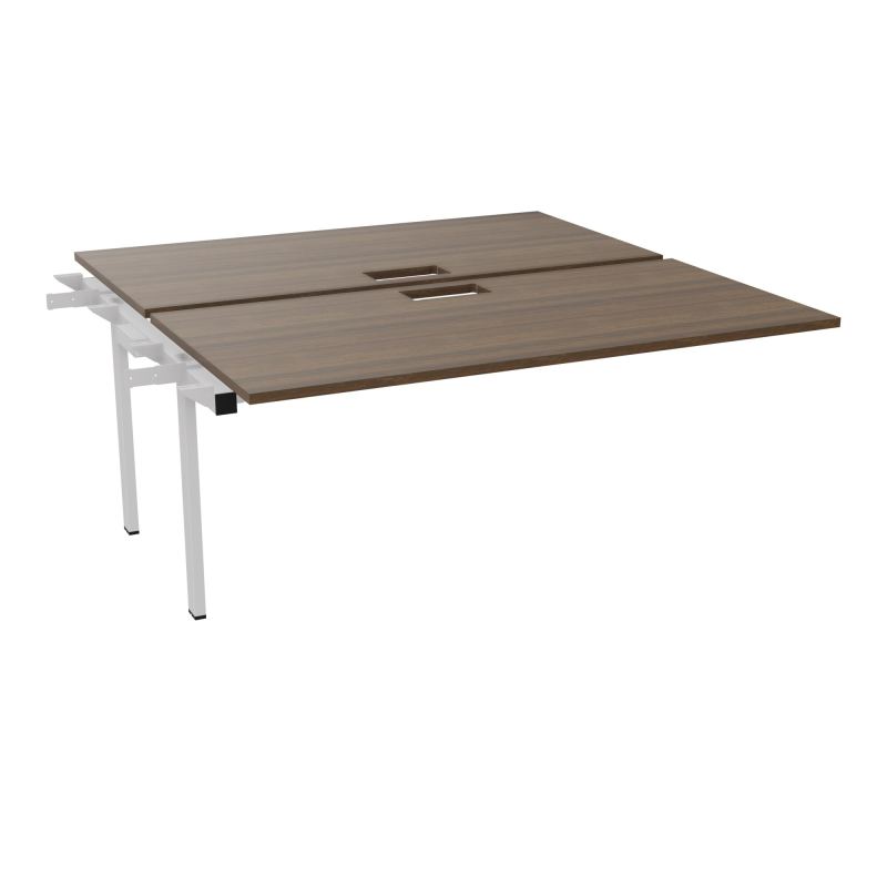 BENCH SUIVANT CONECT L160XP165CM-2 PLAT EP25MM NS TRAPPES -PIET INTERM. CARRE N6 SD