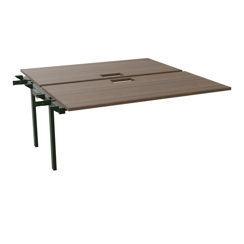 BENCH SUIVANT CONECT L160XP165CM-2 PLAT EP25MM NS TRAPPES -PIET INTERM. CARRE N6 ST
